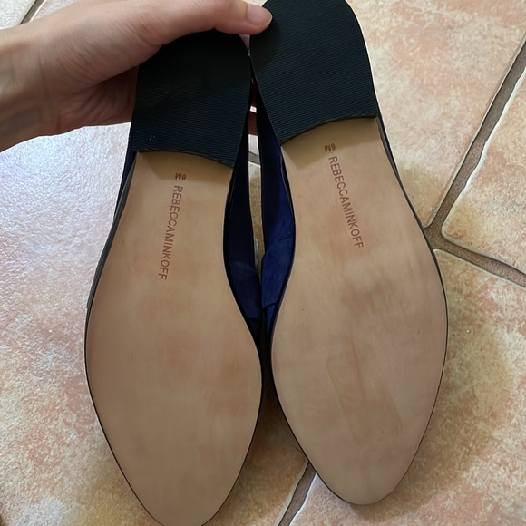 New Rebecca Minkoff suede loafer mules - Picture 3 of 5